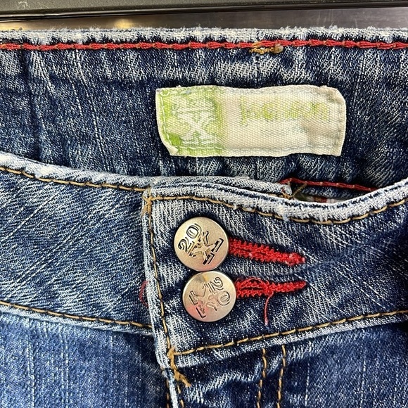 Women’s size 7/8 x 34 twenty x wrangler jeans 2 snap & low rise zip Straight leg - Picture 3 of 11